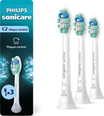 Philips Sonicare cabezal frontal mostrando diseño compacto y beneficio de acceso posterior