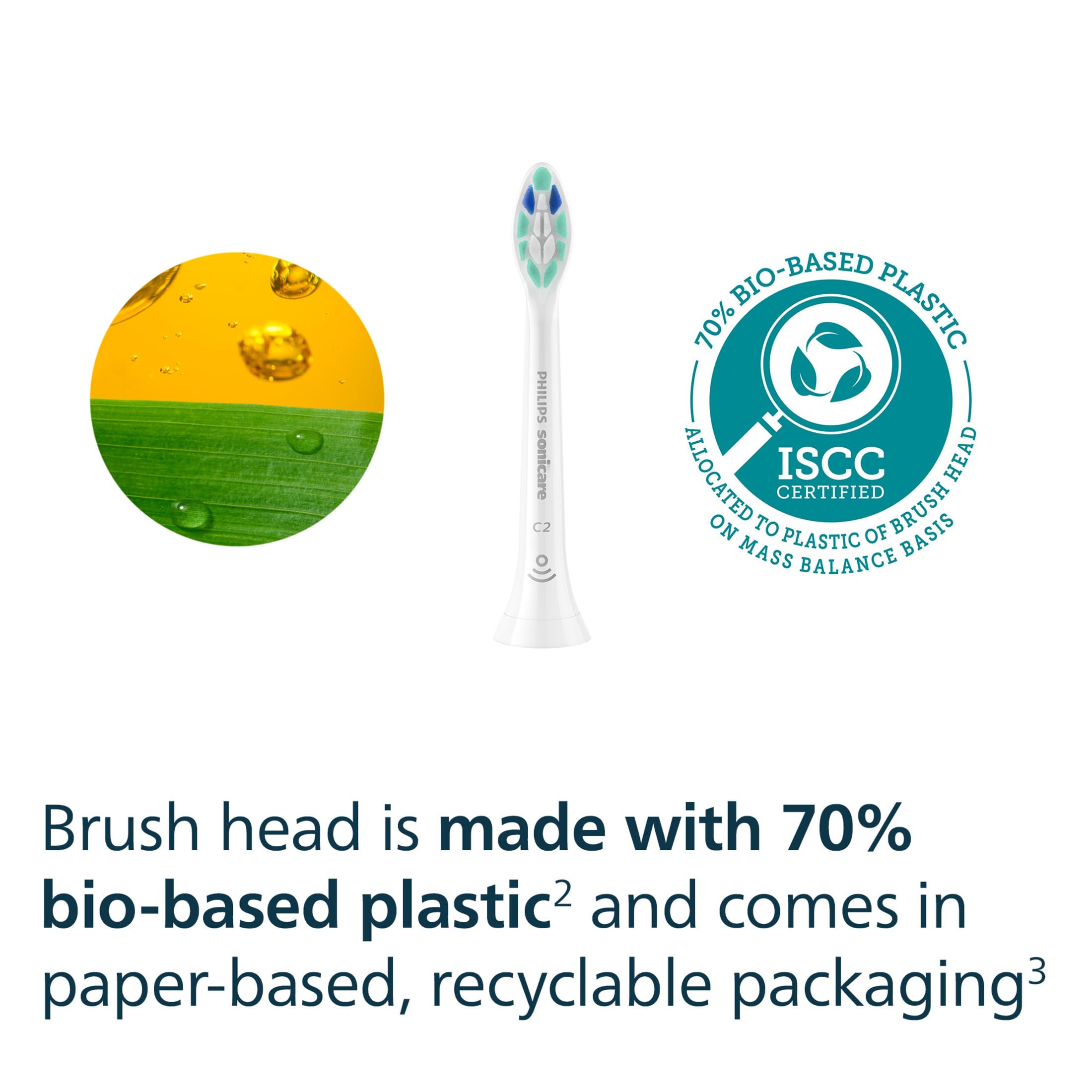 Philips Sonicare tres unidades empaquetadas para suministro de nueve meses