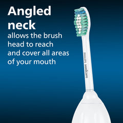 Philips Sonicare cuello angulado del cabezal para acceso fácil a zonas posteriores