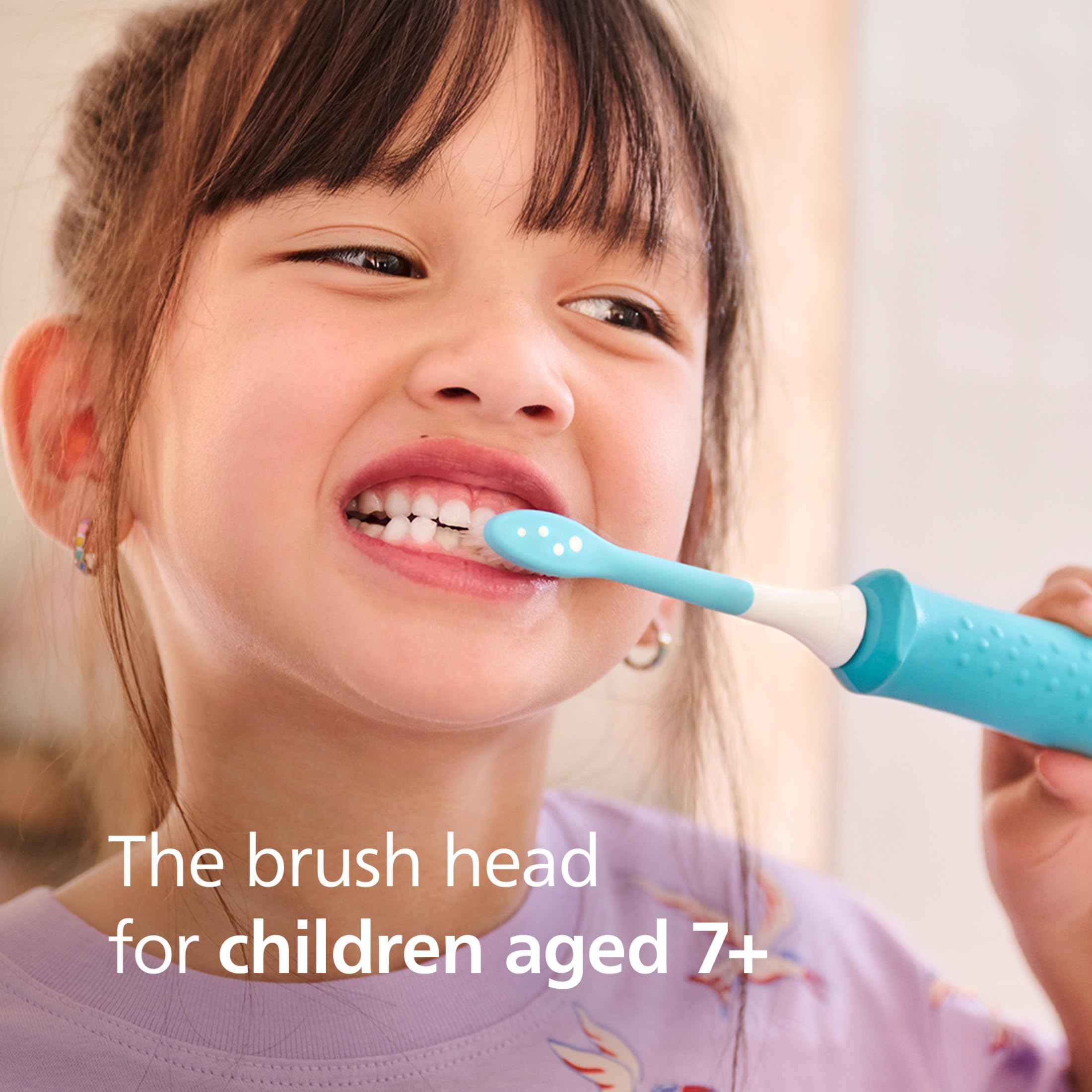 Philips Sonicare primer plano de las cerdas suaves para máxima comodidad dental