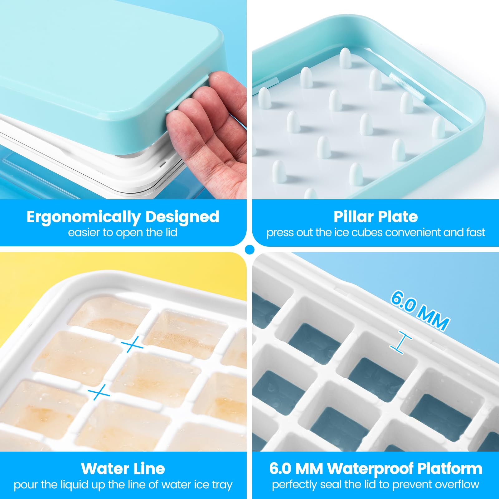 PHINOX textura del plástico PP apto para alimentos, duradero y seguro