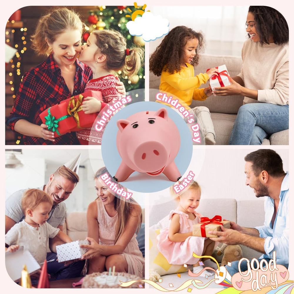 PHOCAS hucha envuelta para regalo ideal cumpleaños y Navidad
