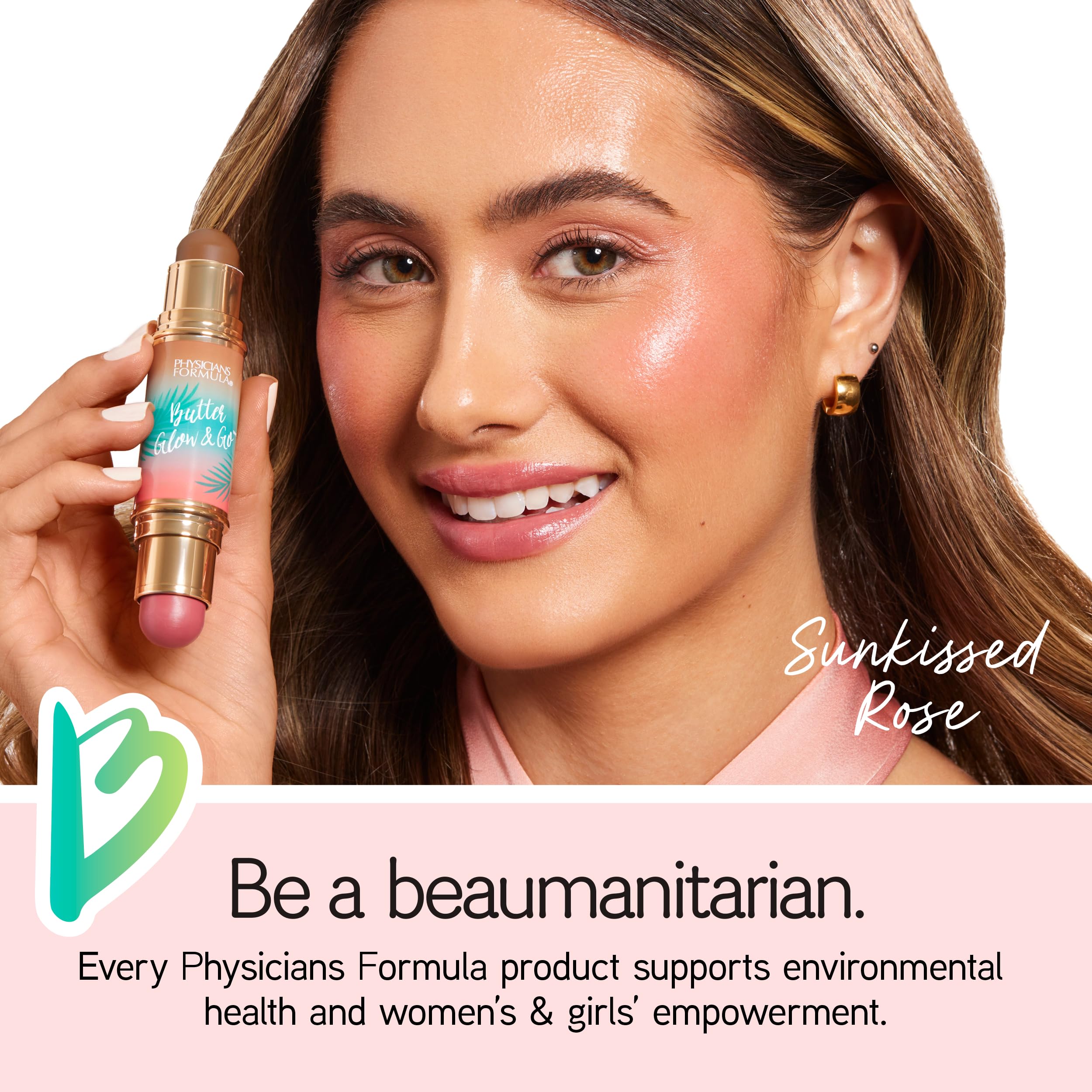 Physicians Formula aplicación en mejillas para color rápido y natural