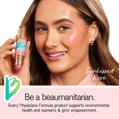 Physicians Formula aplicación en mejillas para color rápido y natural