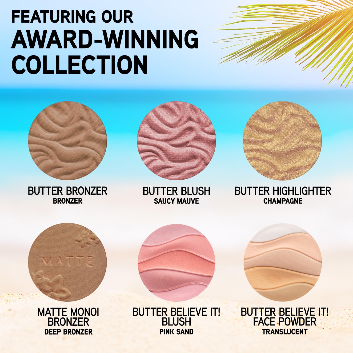 Physicians Formula primer plano de la textura butter que evidencia suavidad y fácil mezcla