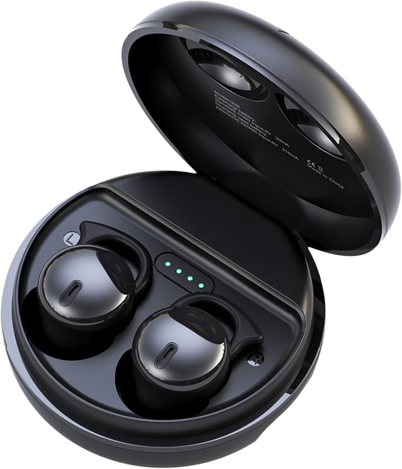 Piegricdiat vista frontal del paquete y auriculares, discreción y estilo