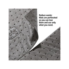 PIG Mat colocado bajo coche, protección eficiente del suelo del taller