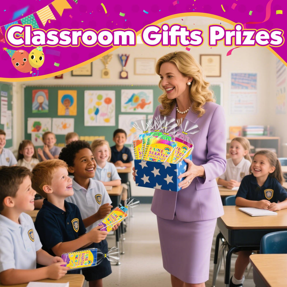 Pigipigi Kids bolsas de regalo con dulces y cuadernos, añade sorpresa extra