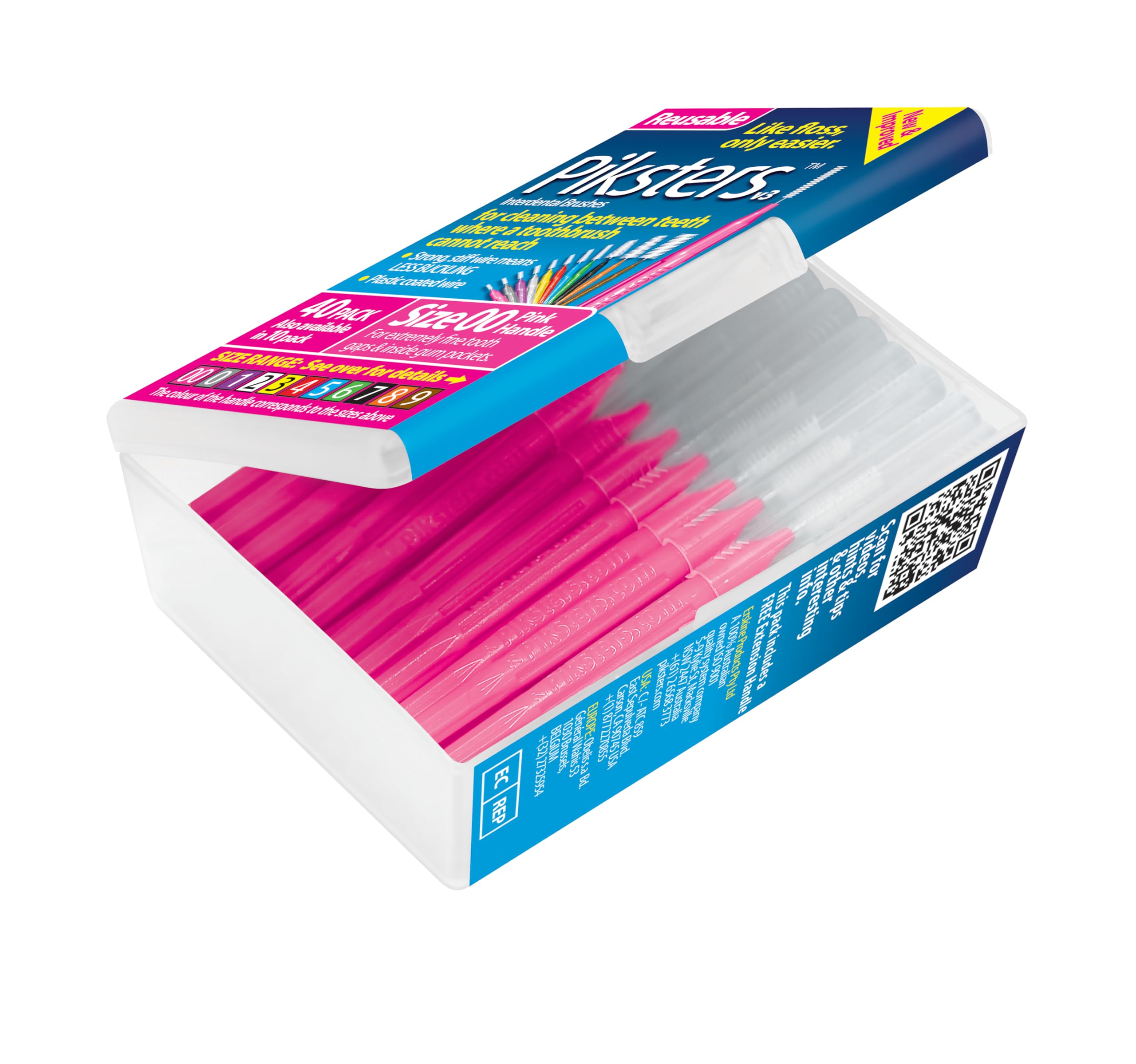 Piksters mango extensión para mejor control y alcance posterior