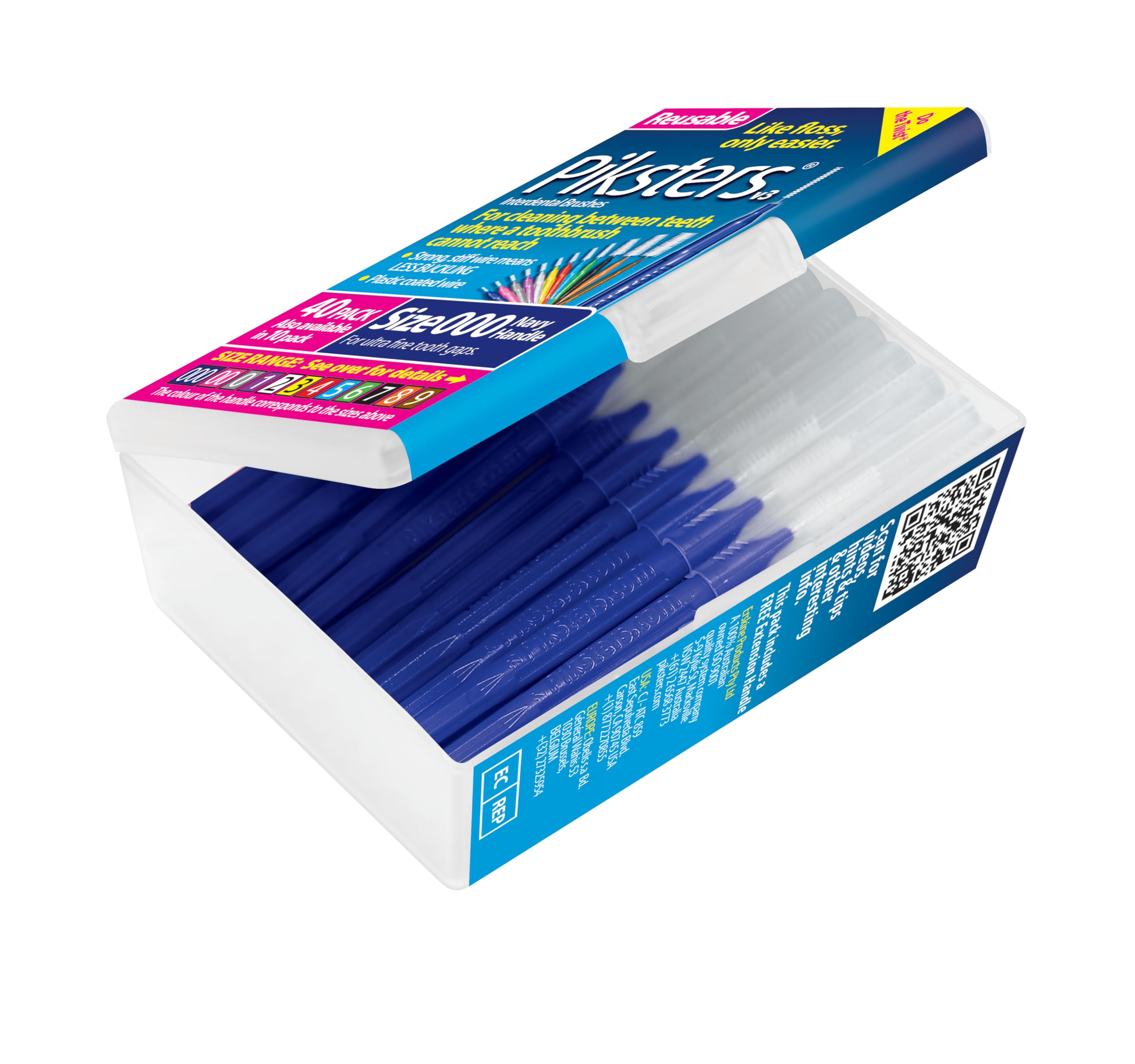 Piksters mango de extensión usado para mejor control en boca