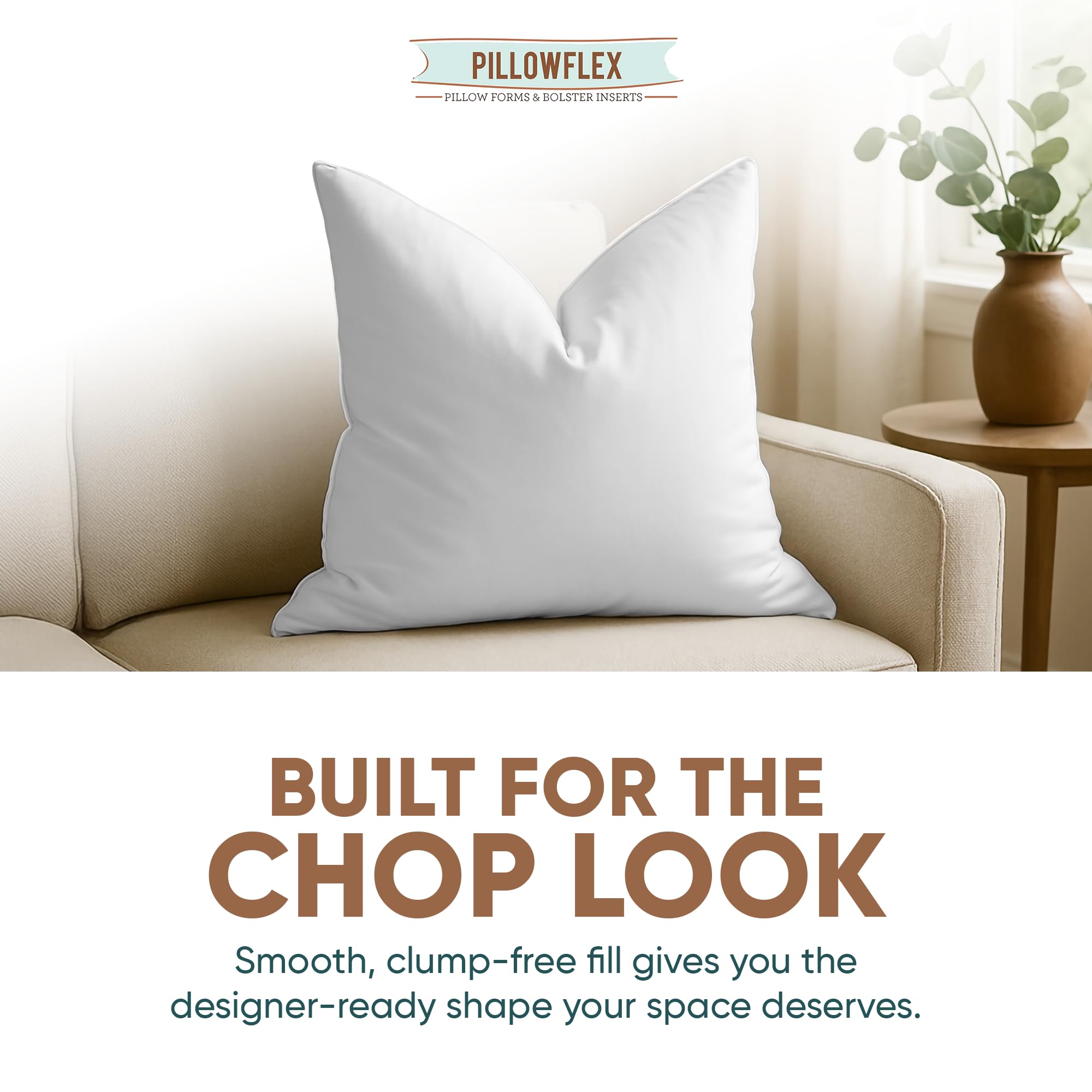 Pillowflex etiqueta 'Made in USA' que refuerza calidad y fabricación local