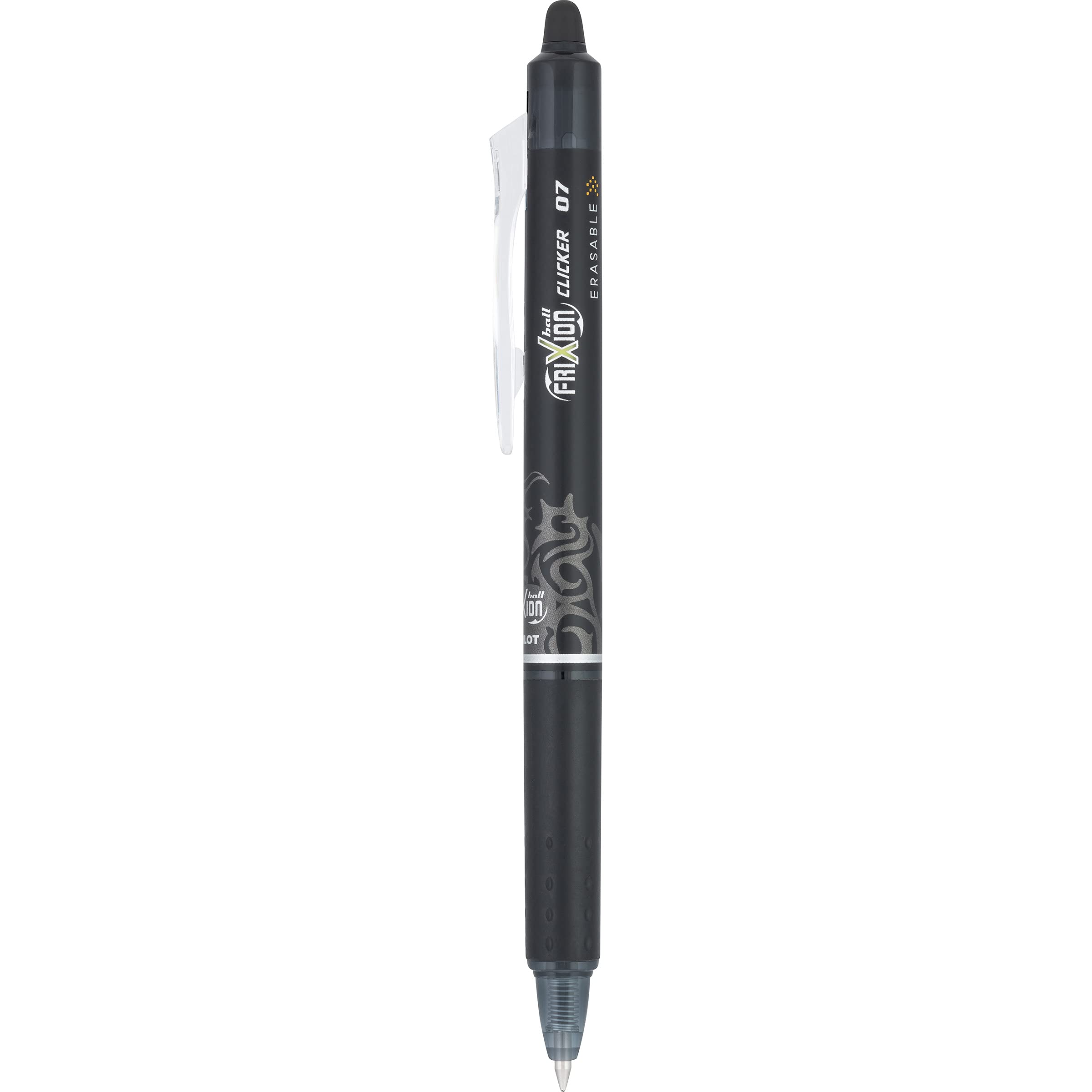 PILOT FriXion Clicker en mano escribiendo, ergonomía y comodidad