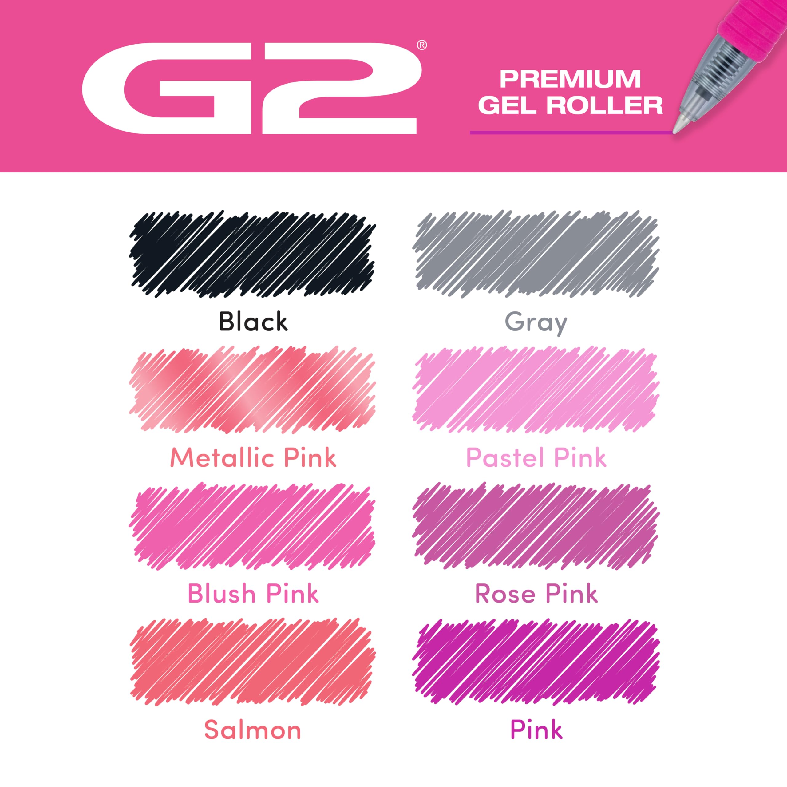 PILOT G2 en escritorio con accesorios, inspira organización y creatividad