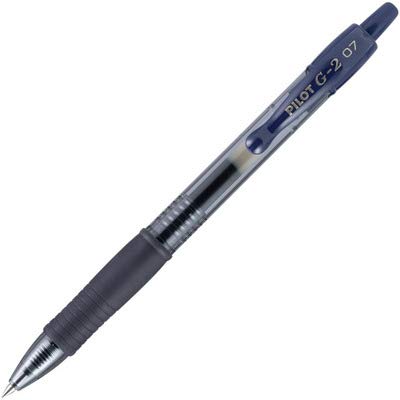 PILOT G2 en uso mientras se toman notas, escritura fluida y cómoda