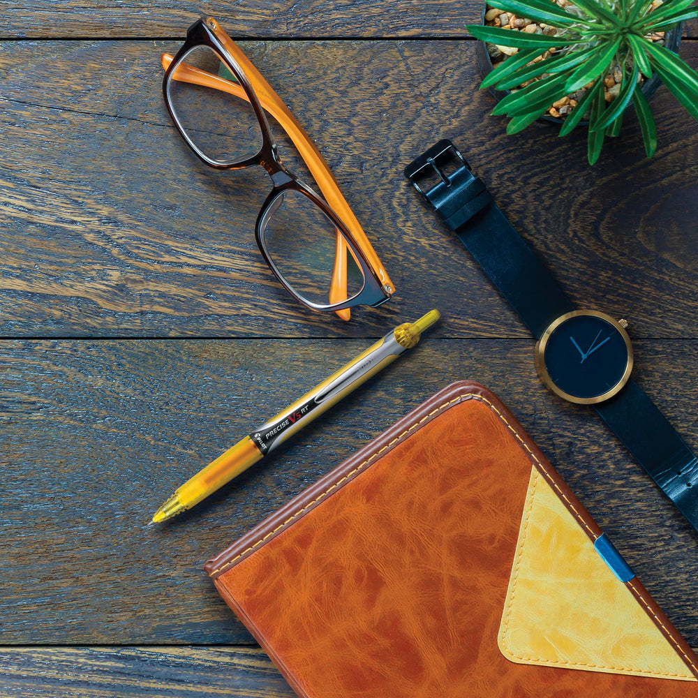 PILOT assorted color pens fanned out for color-coding and creativity