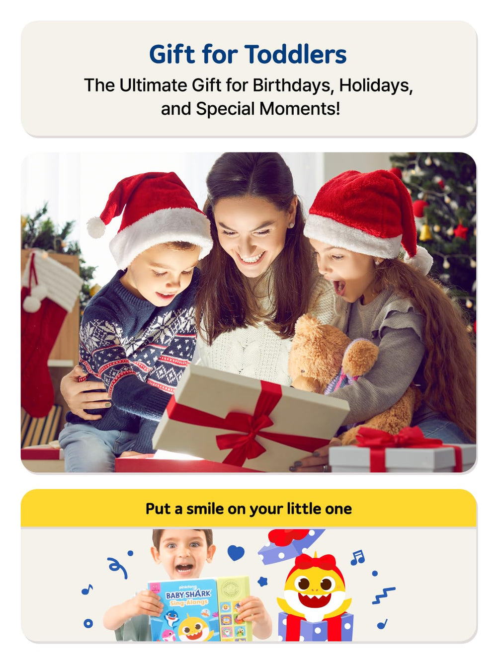 Pinkfong embalaje listo para regalo, ideal para celebraciones infantiles