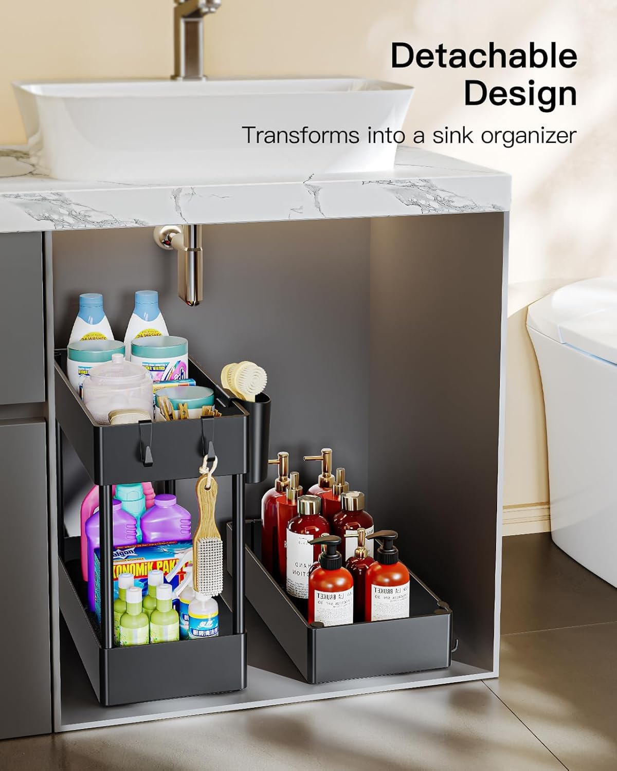Pipishell ambiente de baño mostrando orden y funcionalidad
