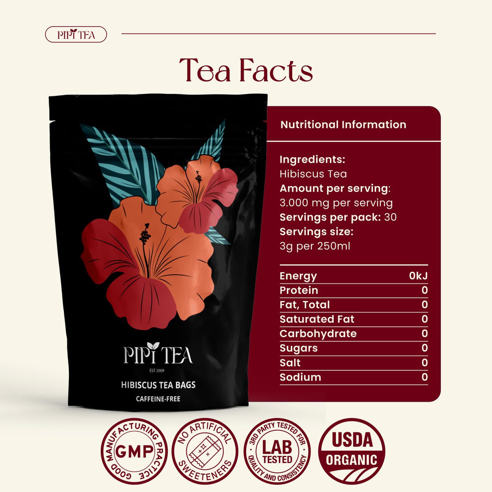 PiPi Tea escena de estilo de vida con la infusión en cocina luminosa