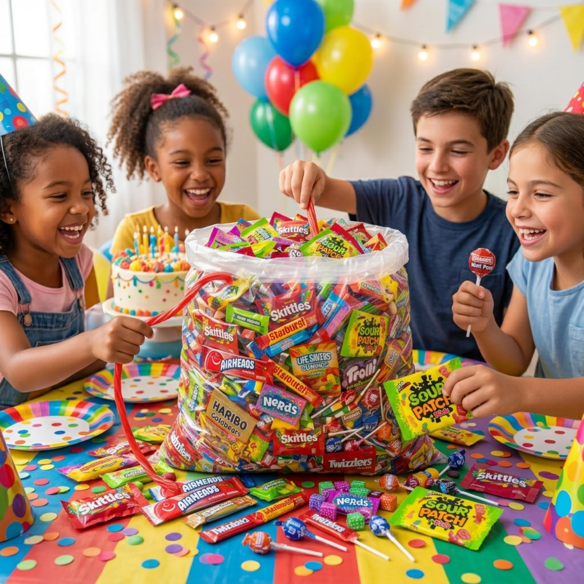 Pisoka presentación en regalo para canastas y bolsas de fiesta