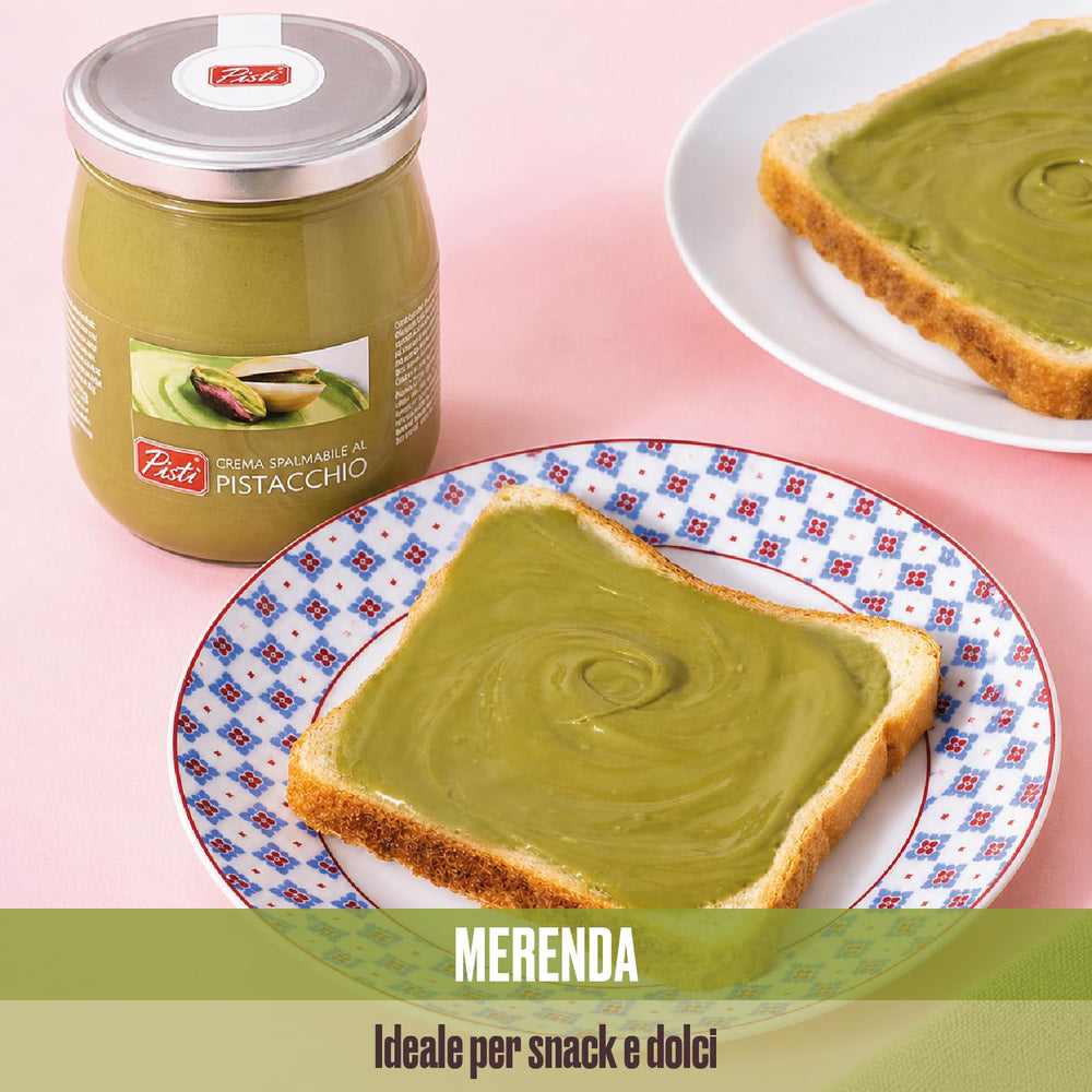 Pistì crema utilizada en tarta casera como relleno, ideal para repostería creativa