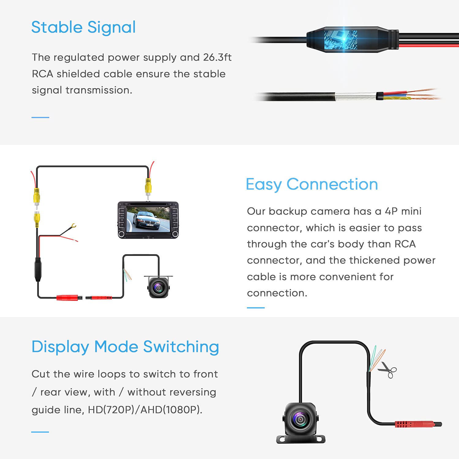 PixelMan cable con núcleo de cobre para conexión estable