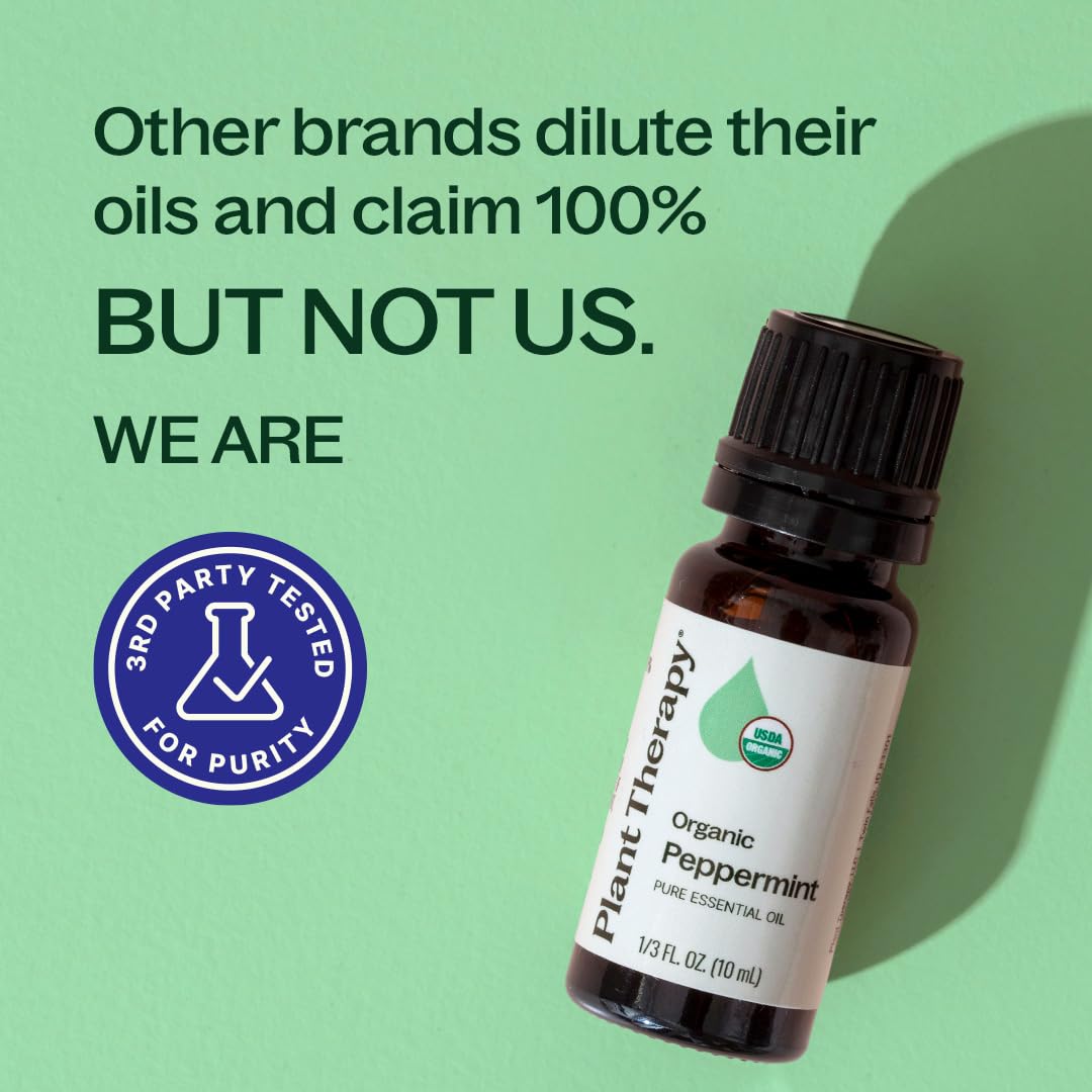 Plant Therapy botella junto a una regla mostrando la escala de 30 mL
