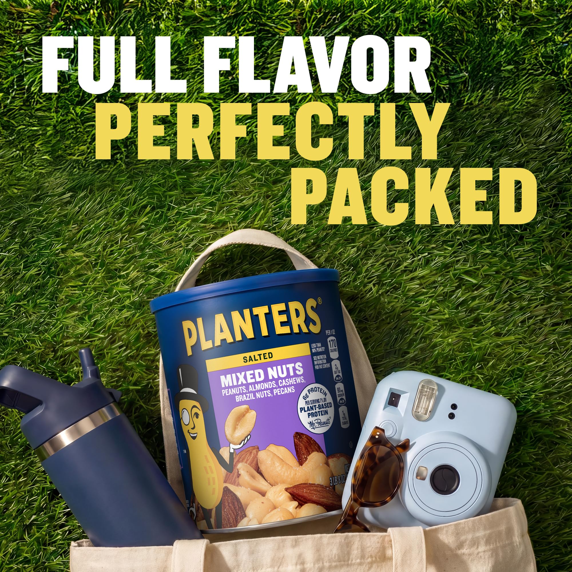 Planters envase en despensa mostrando almacenamiento ordenado