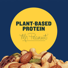 PLANTERS tapa resellable cerrada preservando frescura y facil transporte