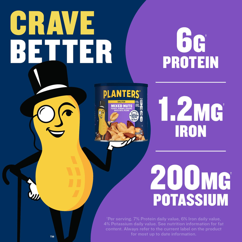 Planters primer plano de textura crujiente que invita a probar