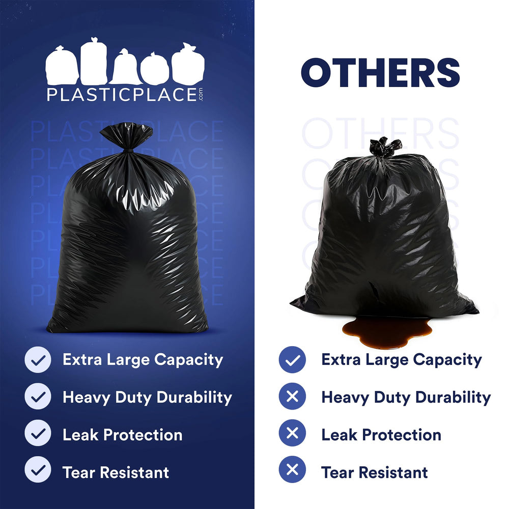 Plasticplace bolsa atada con banda para transporte sin derrames