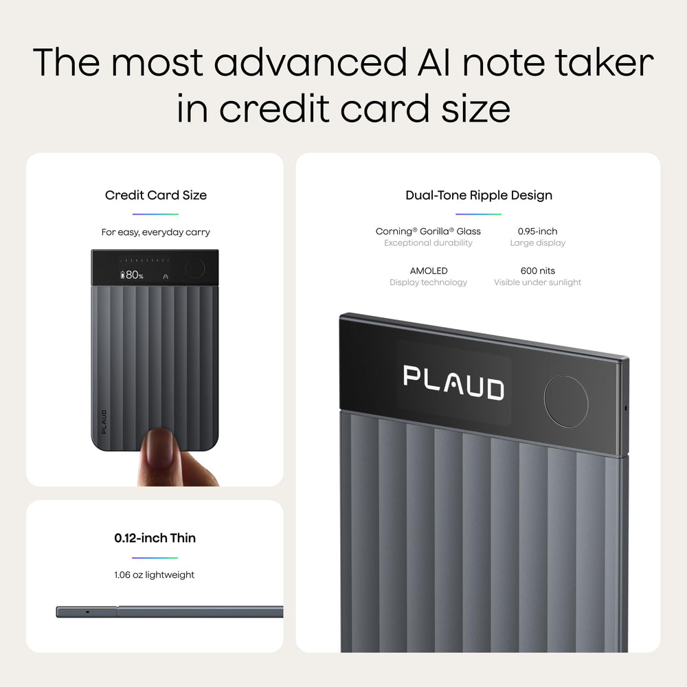 Plaud Note Pro sincronización con app Plaud en laptop para acceso remoto