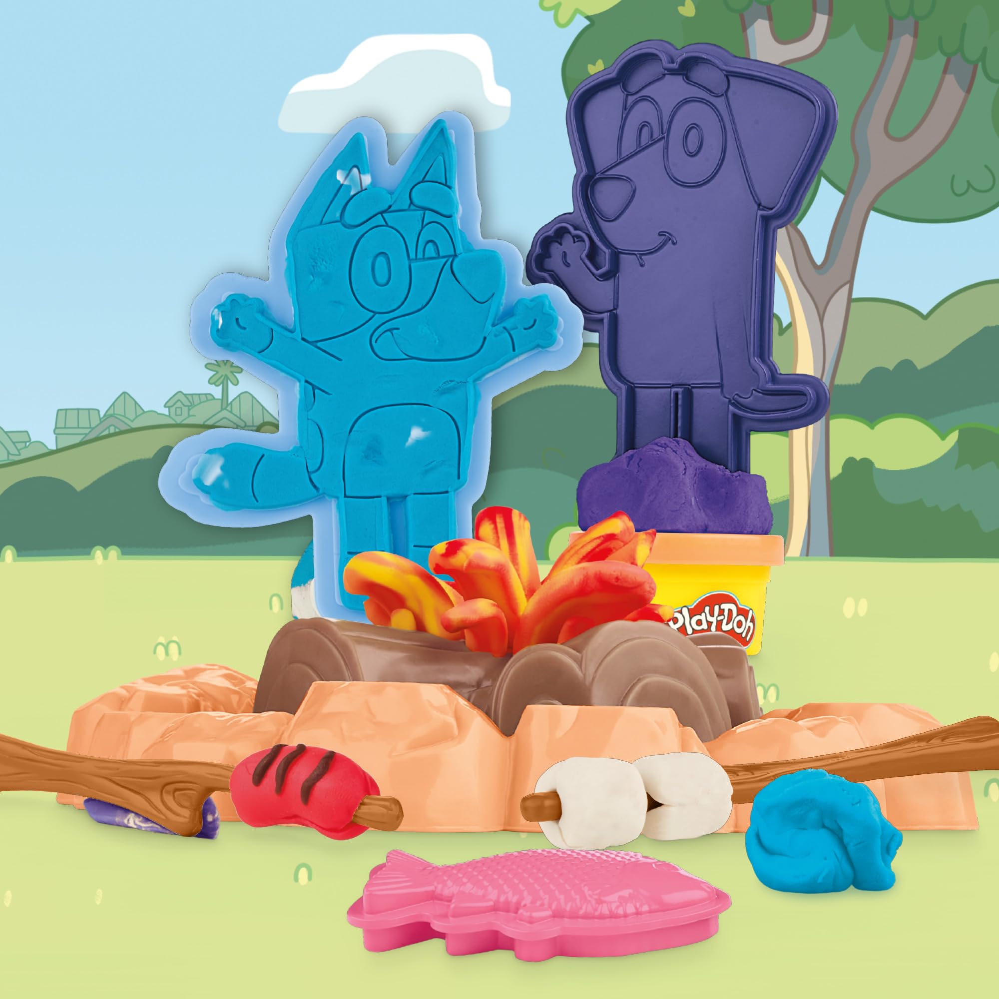 Play‑Doh latas con 8 colores para mezclar y desarrollar creatividad