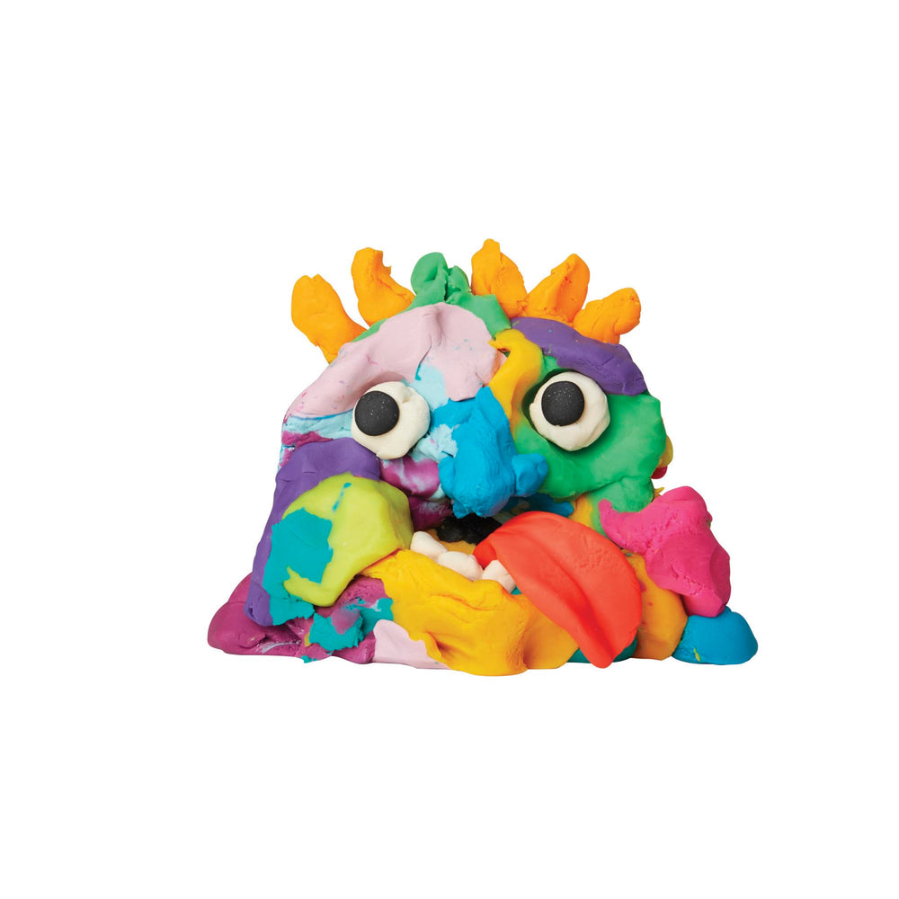 Play‑Doh colores dispuestos que inspira combinaciones creativas