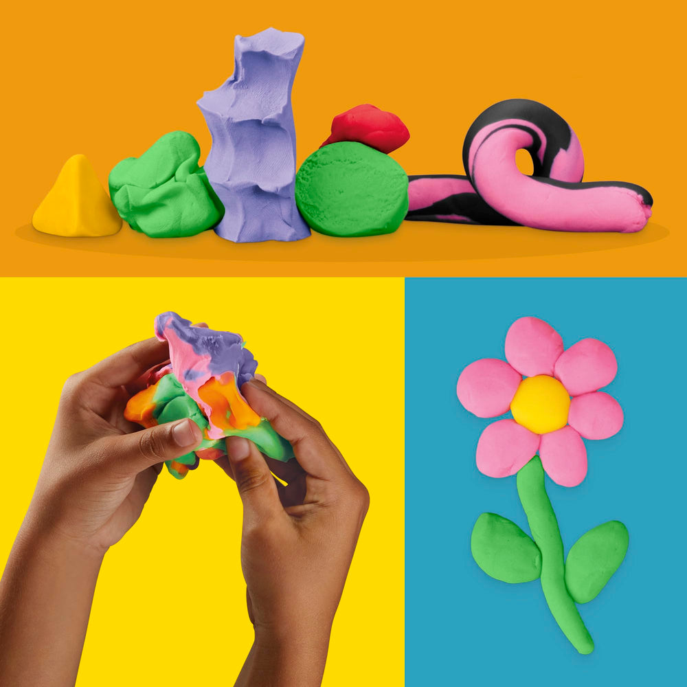 Play‑Doh etiqueta con ingredientes, información útil para profesores