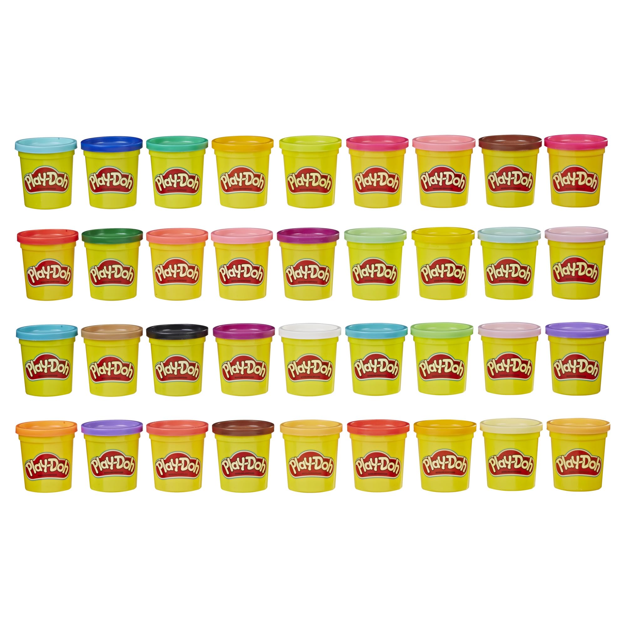 Play‑Doh frente del empaque mostrando la caja y colores para organizar actividades