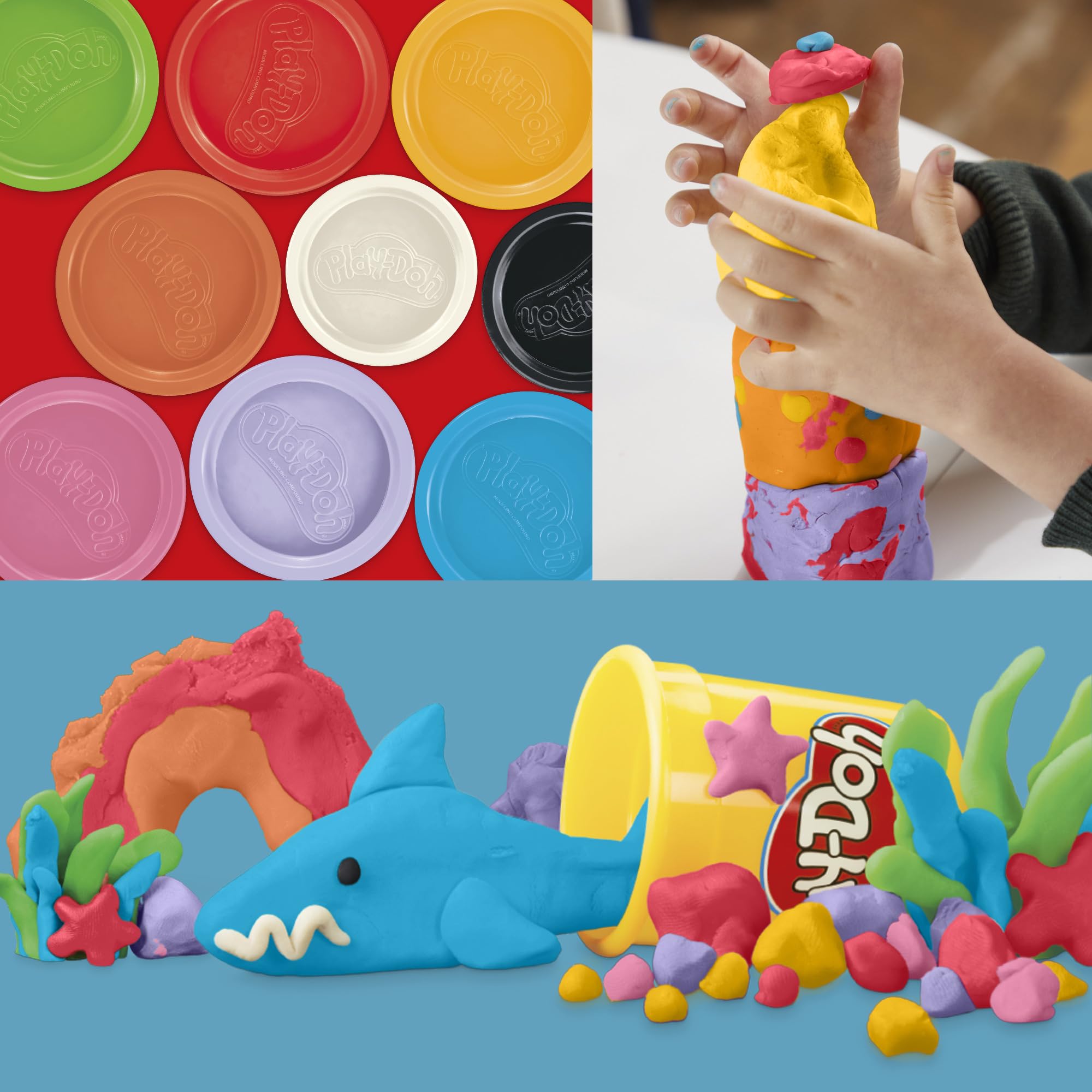 Play‑Doh usado en clase como recurso didáctico colaborativo