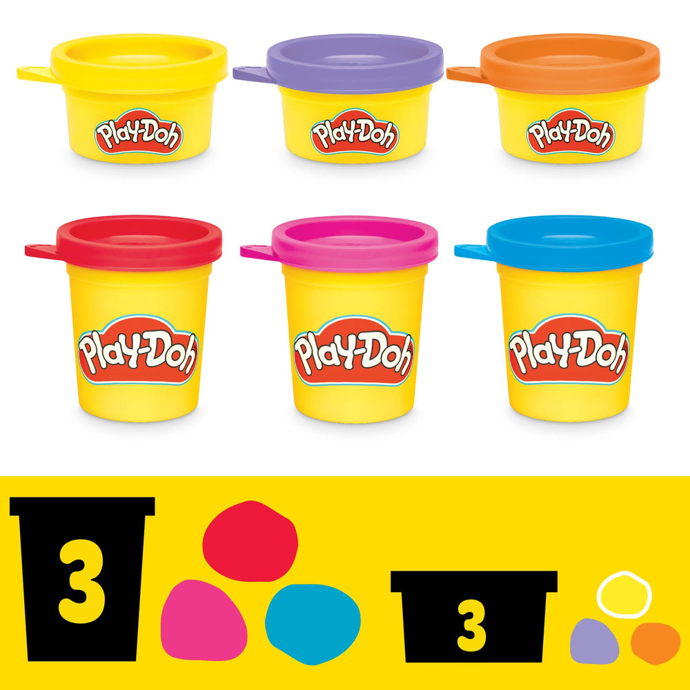 Play-Doh vehículos en movimiento estampando formas y fomentando imaginación
