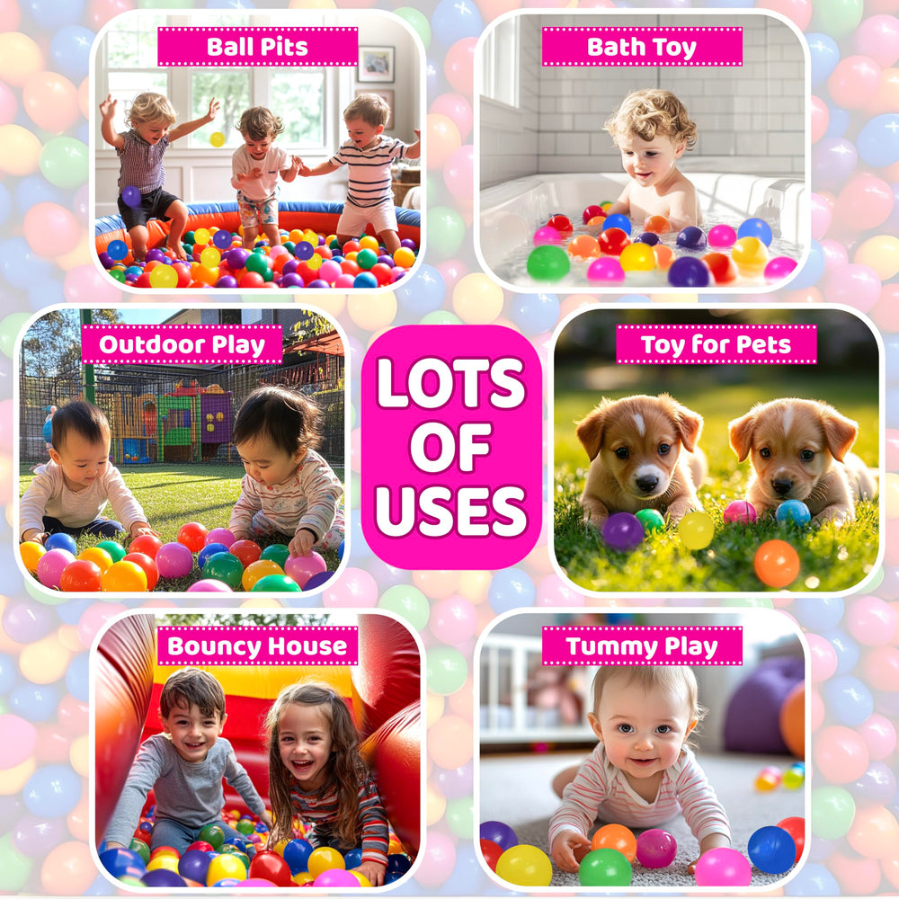 Play22 ambiente de fiesta infantil con bolas como decoración y entretenimiento