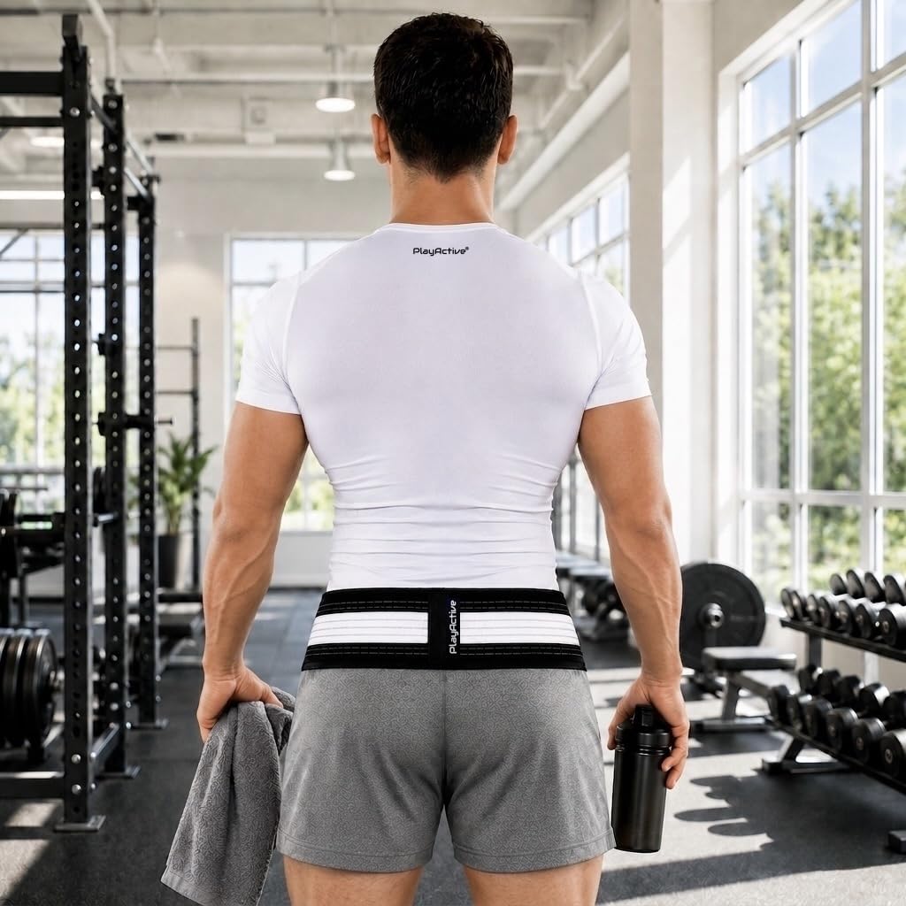 PlayActive cierre velcro con smart tabs, facilita poner y quitar el cinturón