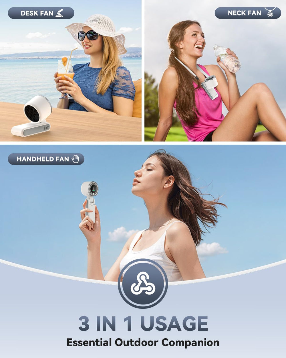 PlayHot en uso de mano ofreciendo refresco inmediato en exteriores