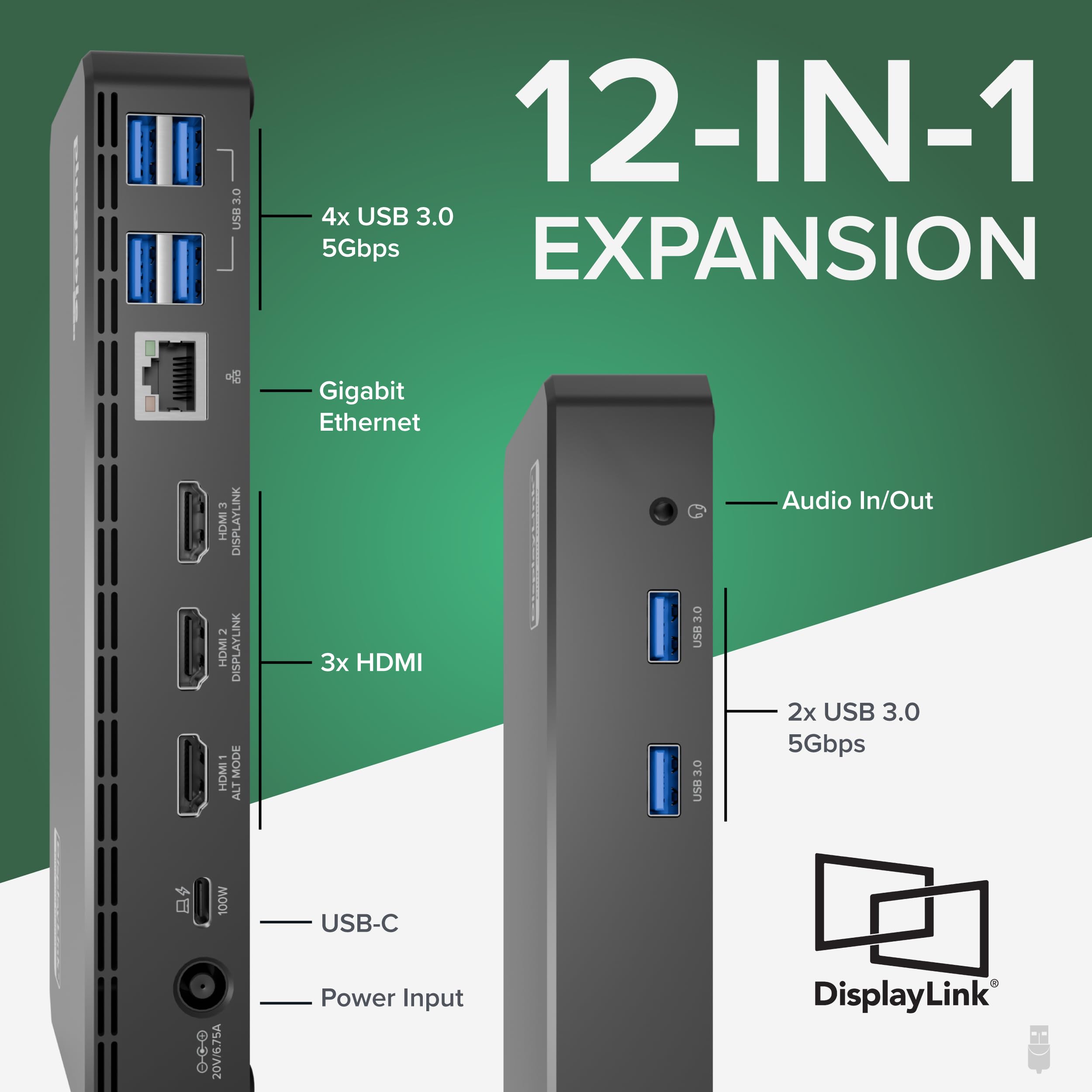 Plugable cable USB-C conectado para carga y video fiable