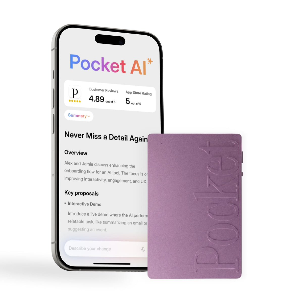 Pocket embalaje frontal rosa bebé mostrando diseño y contenido, ideal para regalo