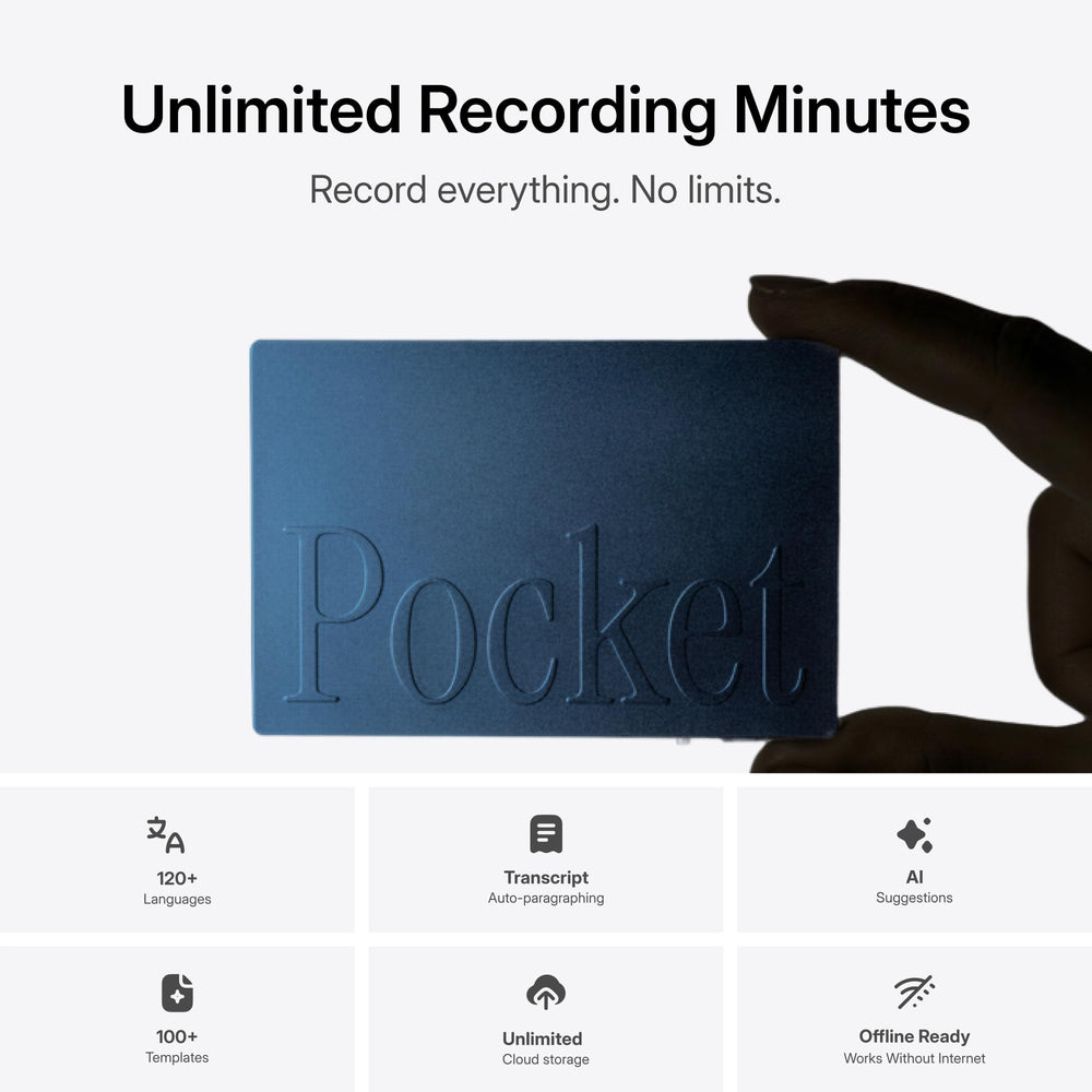 Pocket colocado en iPhone con MagSafe para grabar llamadas sin manos