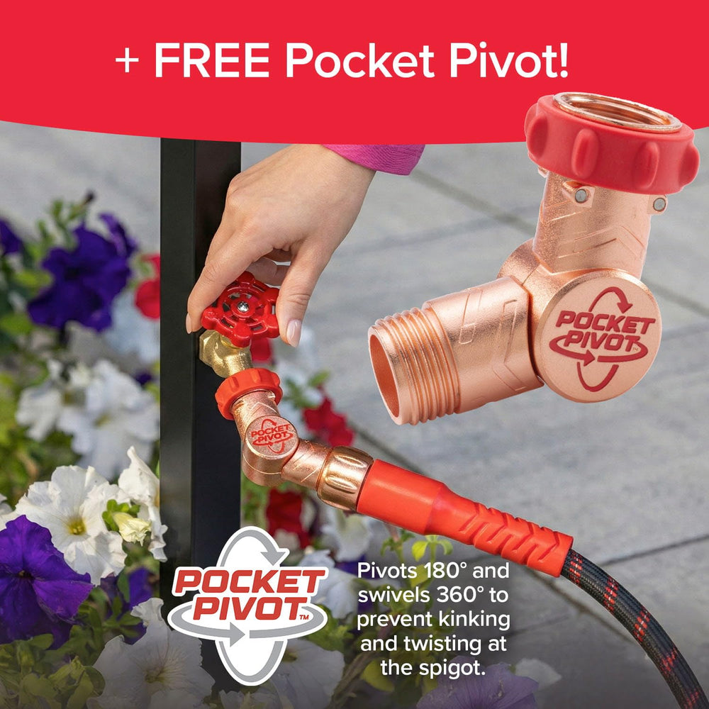 Pocket Hose lavando auto demostrando mayor caudal y maniobrabilidad