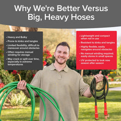 Pocket Hose Ballistic corte transversal del núcleo de 3 capas para mayor durabilidad