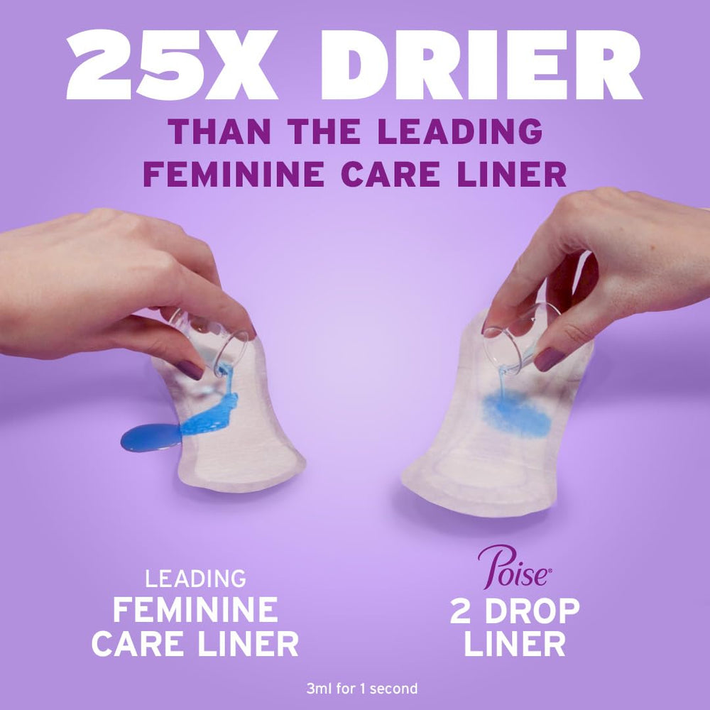 Poise compresa junto a una mano para mostrar tamaño y perfil fino