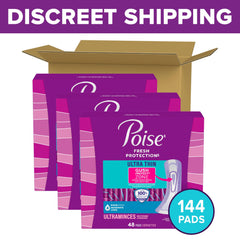 Poise primer plano de la zona GushProtect y absorción instantánea