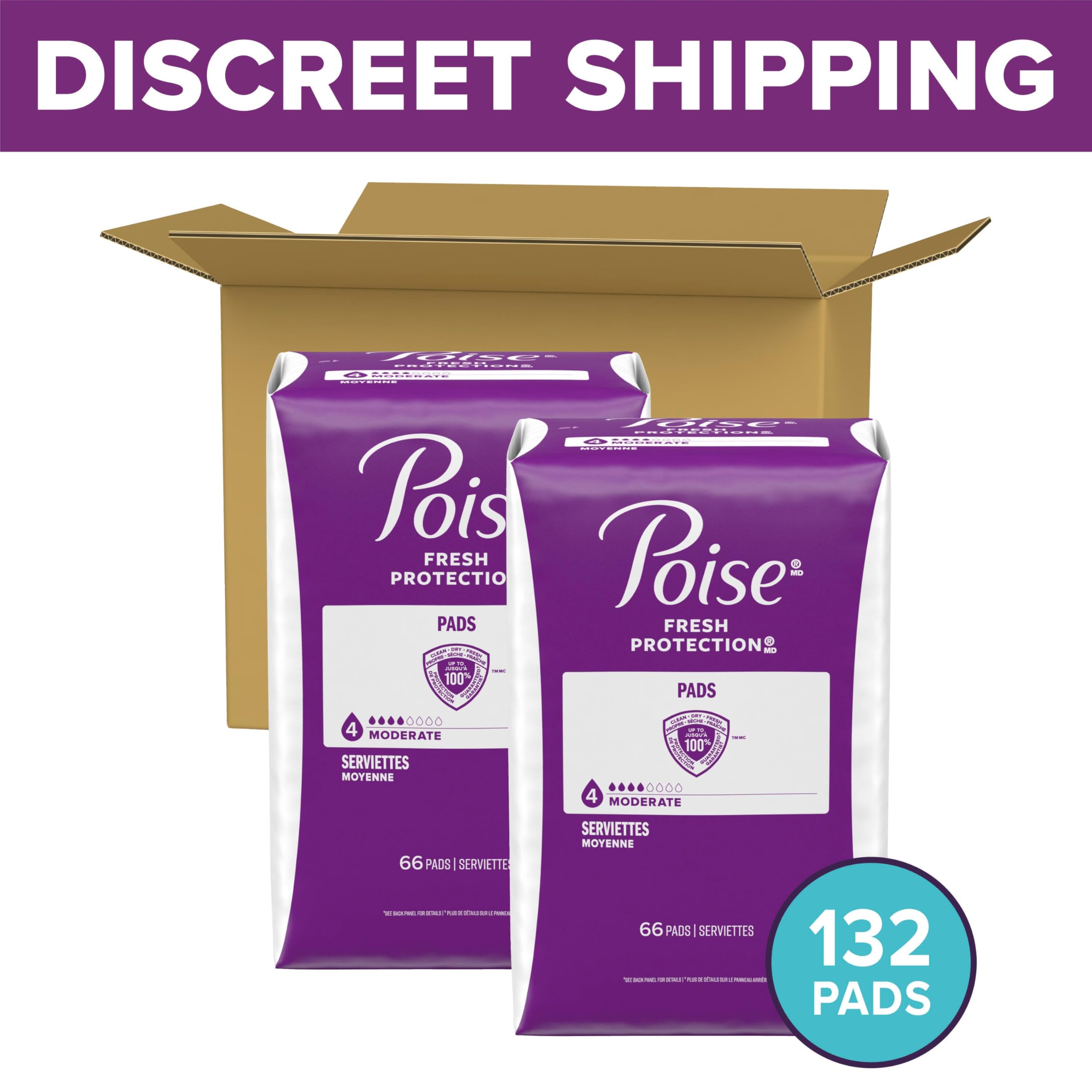 Poise primer plano capa superior que aleja humedad para sequedad