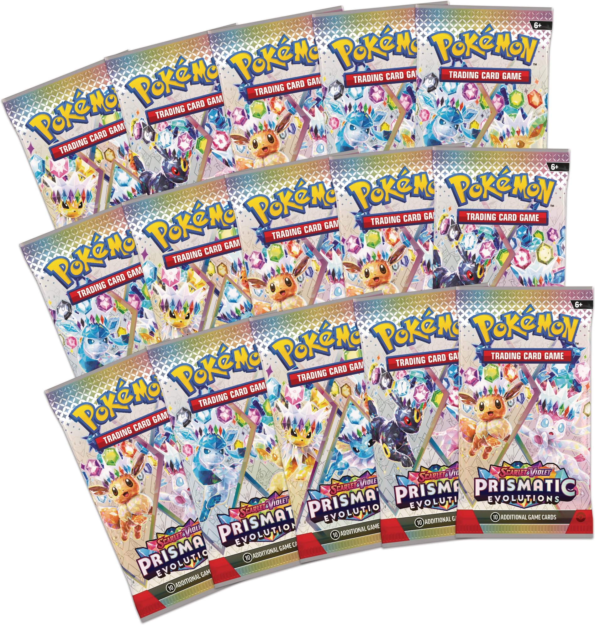 Pokémon playmat con ilustración de Eevee y evoluciones que mejora el juego