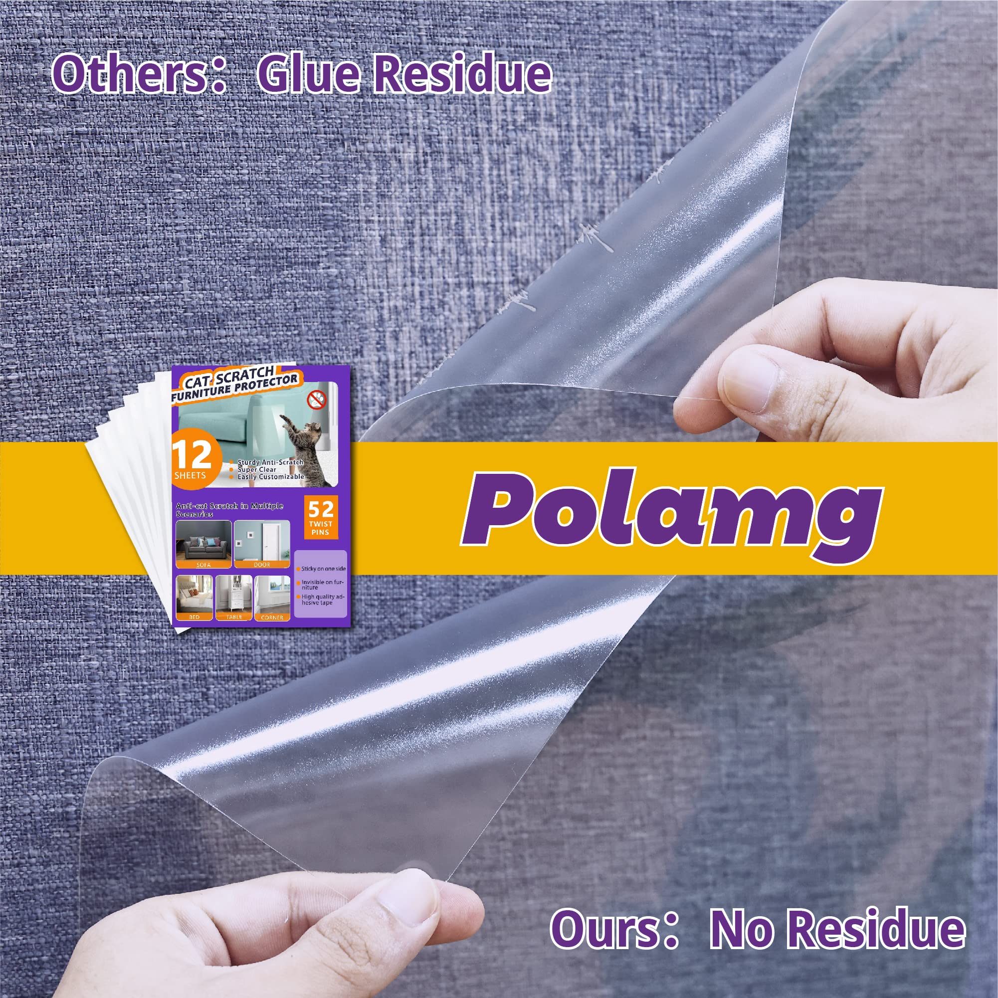 Polamg primer plano del vinilo inodoro y no tóxico